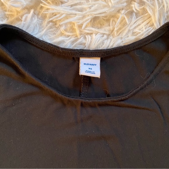 2/$10 OLD NAVY Black Swing Dress size XS - Picture 2 of 8